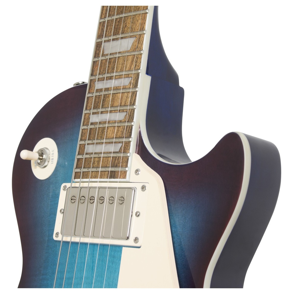 Epiphone Les Paul Standard Plus Top Pro Hh Ht Pf - Blueberry Burst - Single-Cut-E-Gitarre - Variation 2