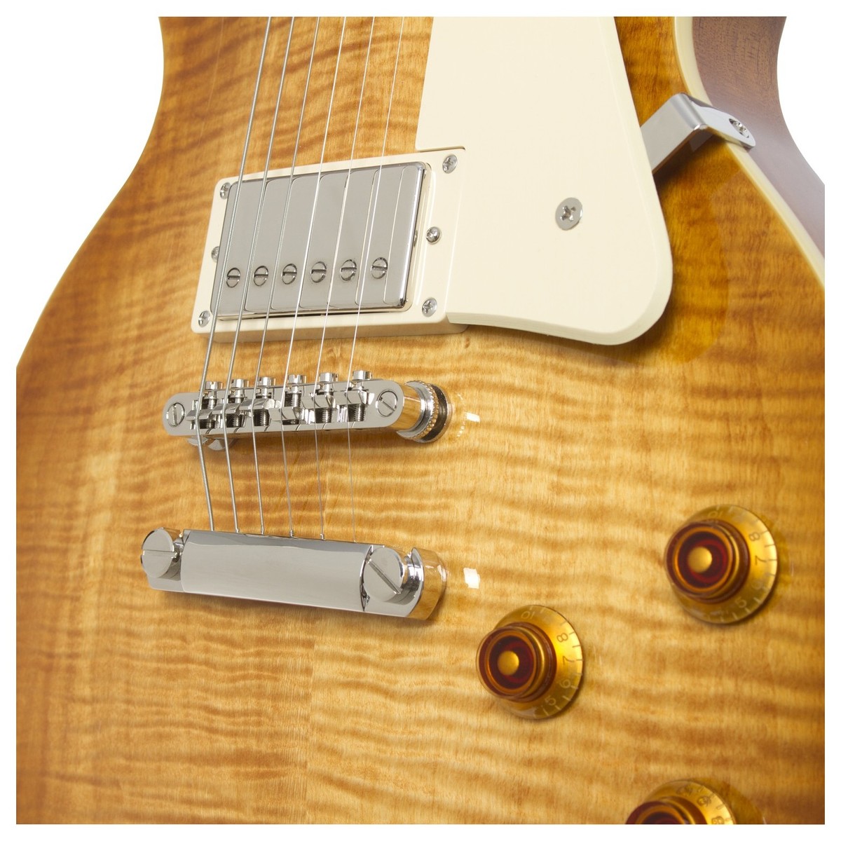 Epiphone Les Paul Standard Plus Top Pro Hh Ht Pf - Mojave Fade - Single-Cut-E-Gitarre - Variation 3