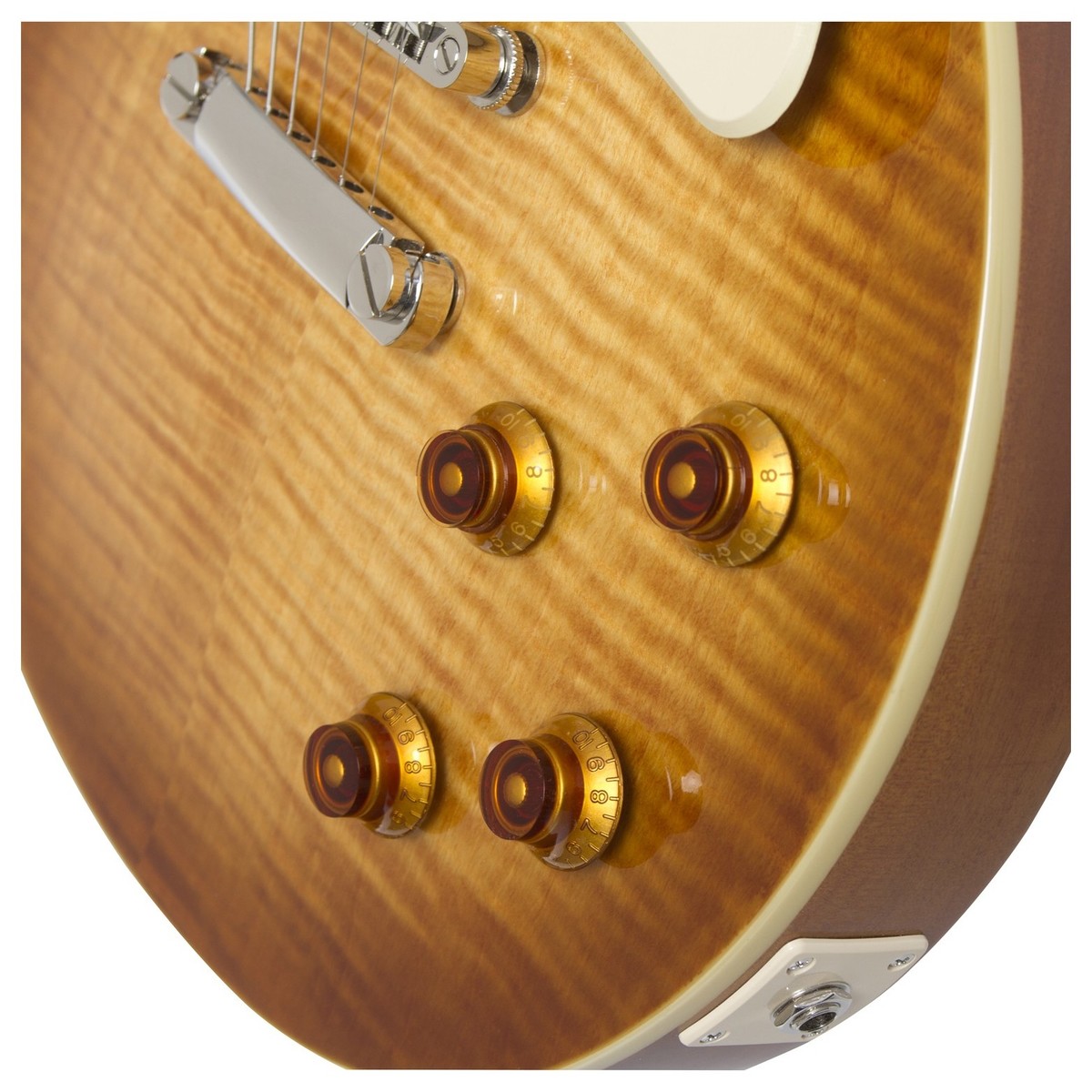Epiphone Les Paul Standard Plus Top Pro Hh Ht Pf - Mojave Fade - Single-Cut-E-Gitarre - Variation 4