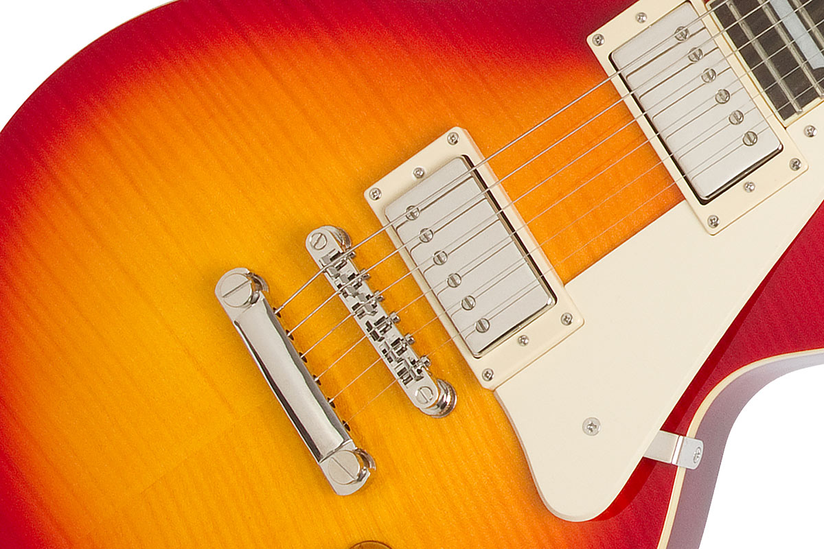 Epiphone Les Paul Standard Plus Top Pro Ch - Heritage Cherry Sunburst - Single-Cut-E-Gitarre - Variation 3
