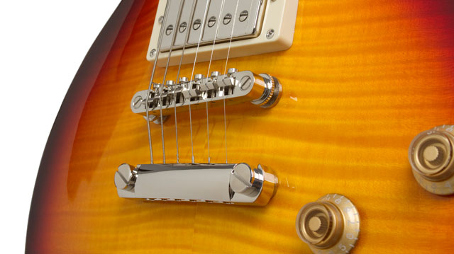 Epiphone Les Paul Standard Plus Top Pro Ltd Ch - Bourbon Burst - Single-Cut-E-Gitarre - Variation 3