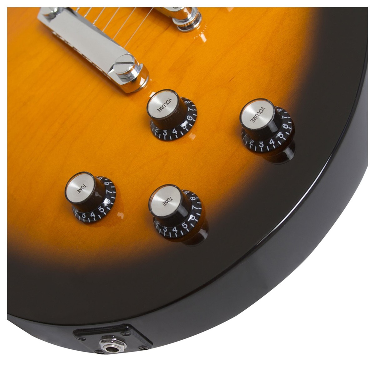 Epiphone Les Paul Studio Lt Hh Ht - Vintage Sunburst - Single-Cut-E-Gitarre - Variation 3