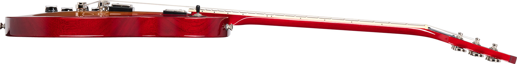 Epiphone Les Paul Tribute Lh Inspired By / Modern Gaucher 2h Ht Lau - Heritage Cherry Sunburst - Single-Cut-E-Gitarre - Variation 2