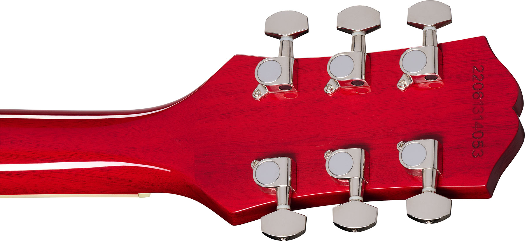 Epiphone Les Paul Tribute Lh Inspired By / Modern Gaucher 2h Ht Lau - Heritage Cherry Sunburst - Single-Cut-E-Gitarre - Variation 4