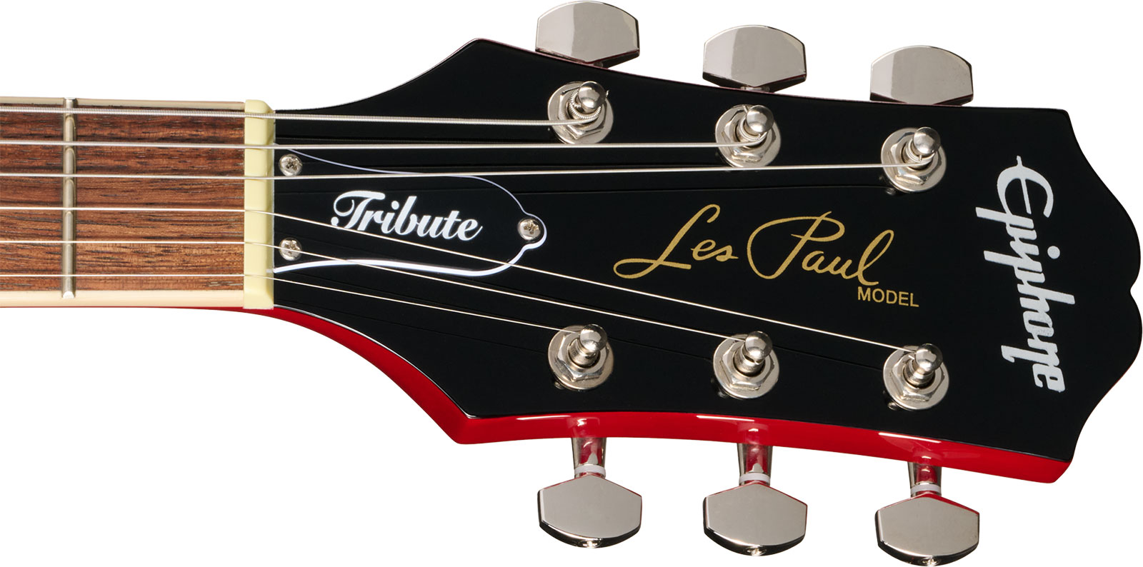 Epiphone Les Paul Tribute Plus Ibg 2h Ht Rw - Heritage Cherry Sunburst - Single-Cut-E-Gitarre - Variation 5