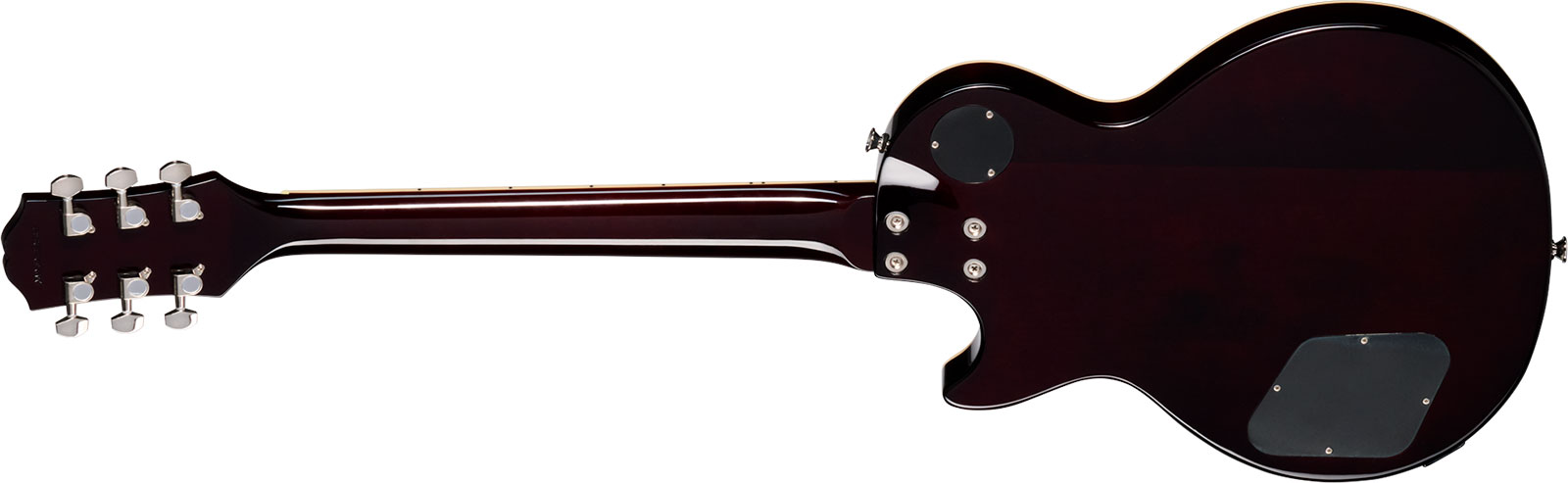 Epiphone Les Paul Tribute Plus Lh Gaucher Ibg 2h Ht Rw - Vintage Sunburst - Single-Cut-E-Gitarre - Variation 1