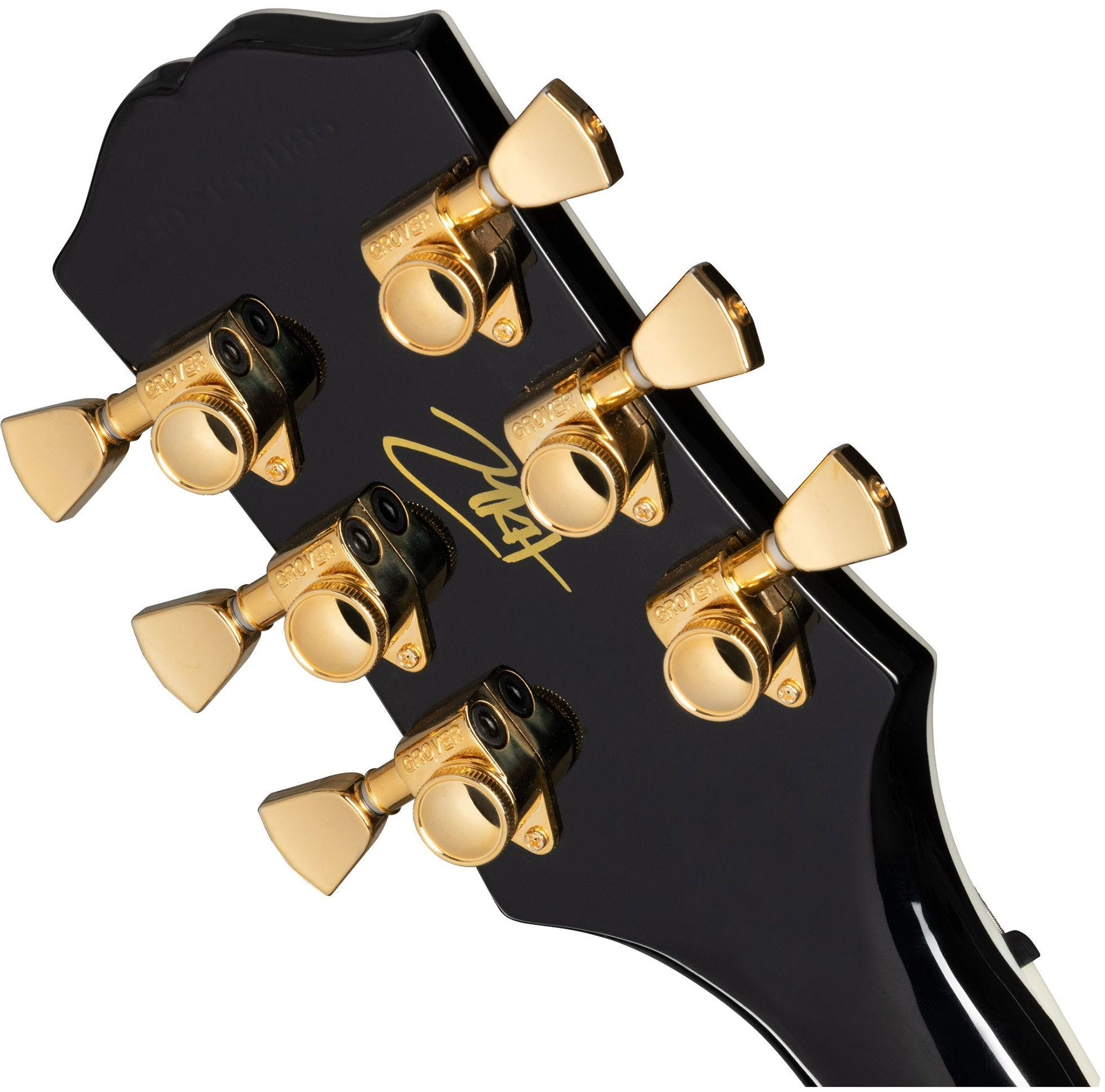 Epiphone Matt Heafy Les Paul Custom Origins Lh Gaucher Signature 2h Fishman Fluence Custom Ht Eb - Ebony - E-Gitarre für Linkshänder - Variation 4