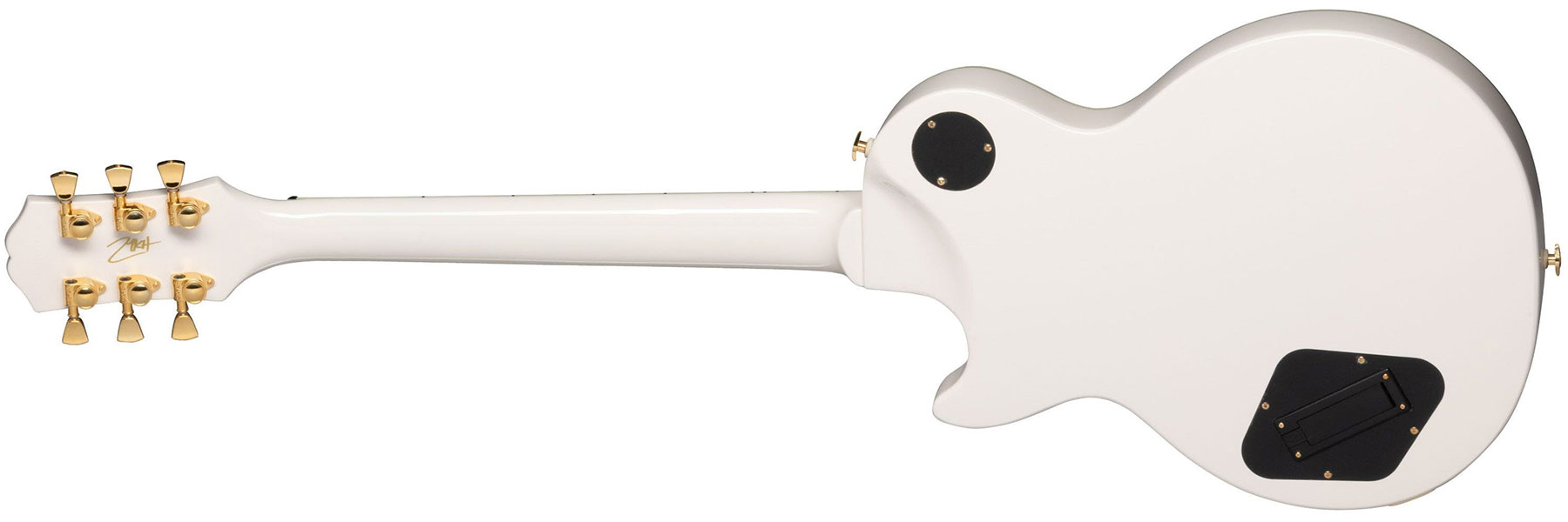 Epiphone Matt Heafy Les Paul Custom Origins Signature 2h Fishman Fluence Custom Ht Eb - Bone White - Single-Cut-E-Gitarre - Variation 1