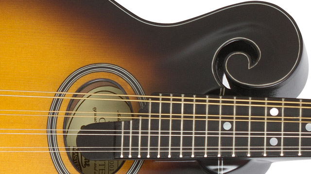 Epiphone Mm-40l Mandolin Masterbilt Epicea Erable Eb - Vintage Sunburst - Mandoline - Variation 1