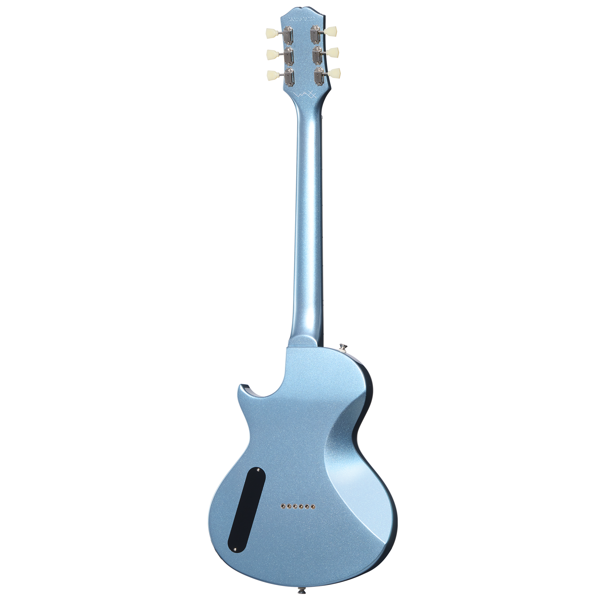 Epiphone Nighthawk Studio Waxx Hh Ht Lau - Pelham Blue - Single-Cut-E-Gitarre - Variation 1
