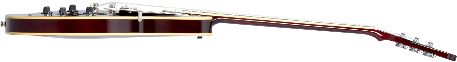 Epiphone Noel Gallagher Riviera 2h Ht Lau +etui - Dark Wine Red - Semi-Hollow E-Gitarre - Variation 2