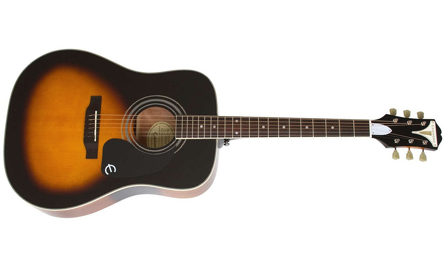 Epiphone Pro-1 Acoustic Dreadnought Epicea Acajou 2016 - Vintage Sunburst - Westerngitarre & electro - Variation 1