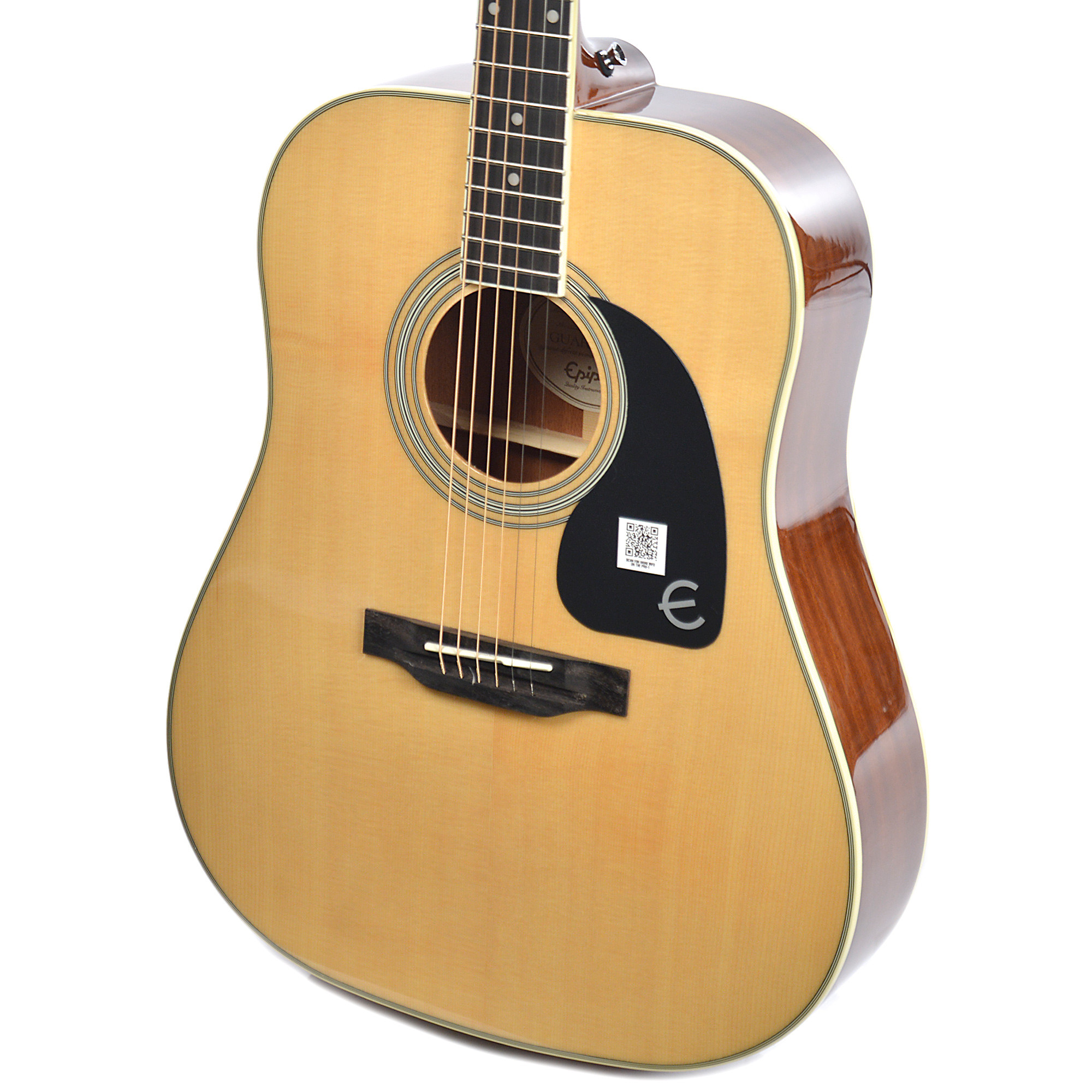 Epiphone Pro-1 Acoustic Dreadnought Epicea Acajou - Natural - Westerngitarre & electro - Variation 3