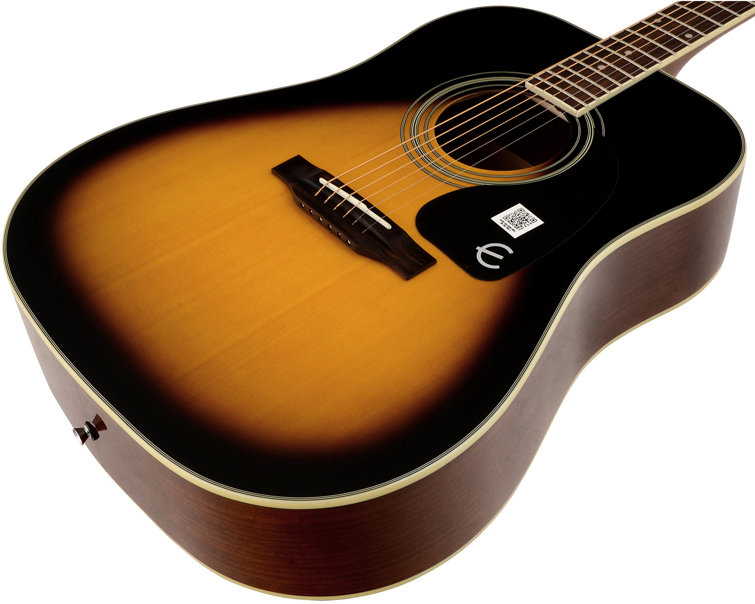 Epiphone Pro-1 Acoustic Dreadnought Epicea Acajou 2016 - Vintage Sunburst - Westerngitarre & electro - Variation 3