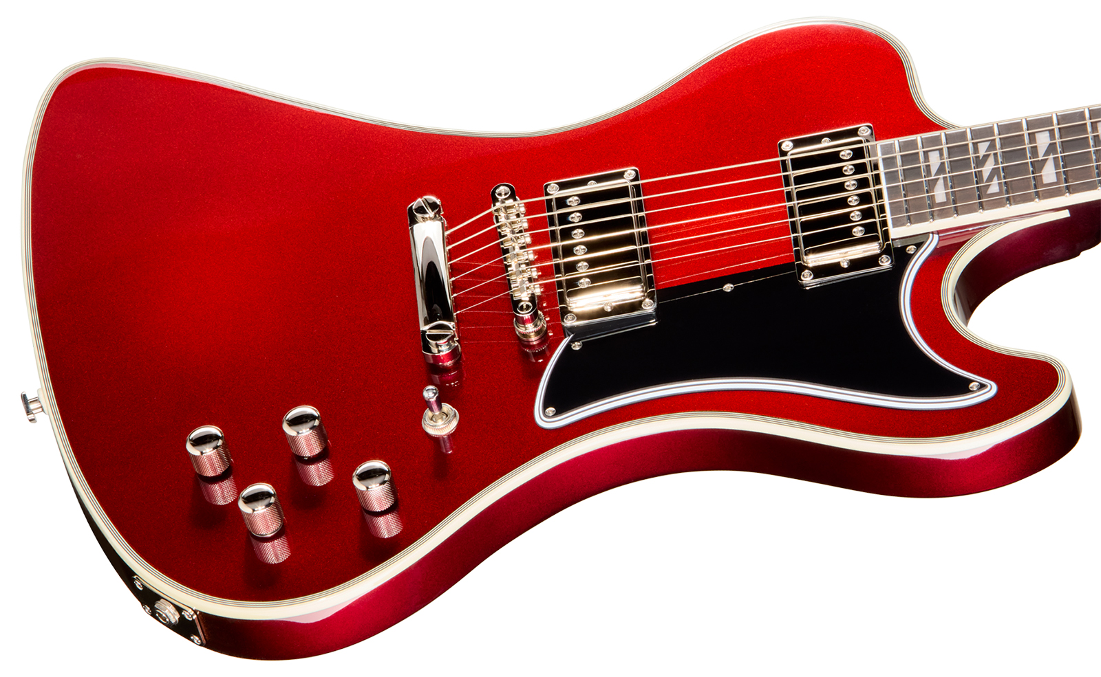 Epiphone Rd Custom Futura Ibg 2h Ht Eb - Ember Shift - Retro-Rock-E-Gitarre - Variation 4