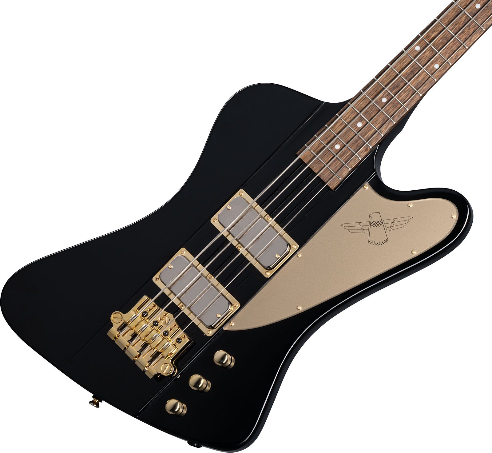 Epiphone Rex Brown Thunderbird Signature Lau - Ebony - Solidbody E-bass - Variation 3