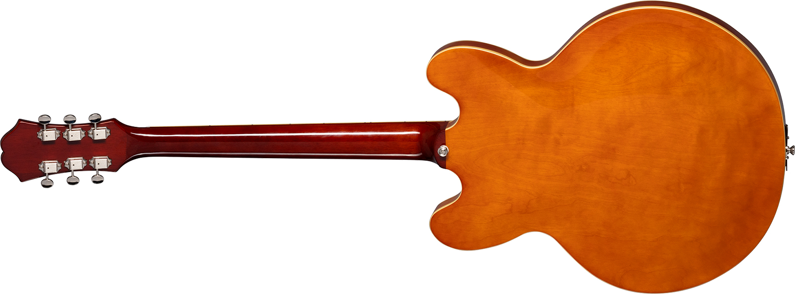 Epiphone Riviera Original Archtop 2mh Ht Rw - Royal Tan - Semi-Hollow E-Gitarre - Variation 1