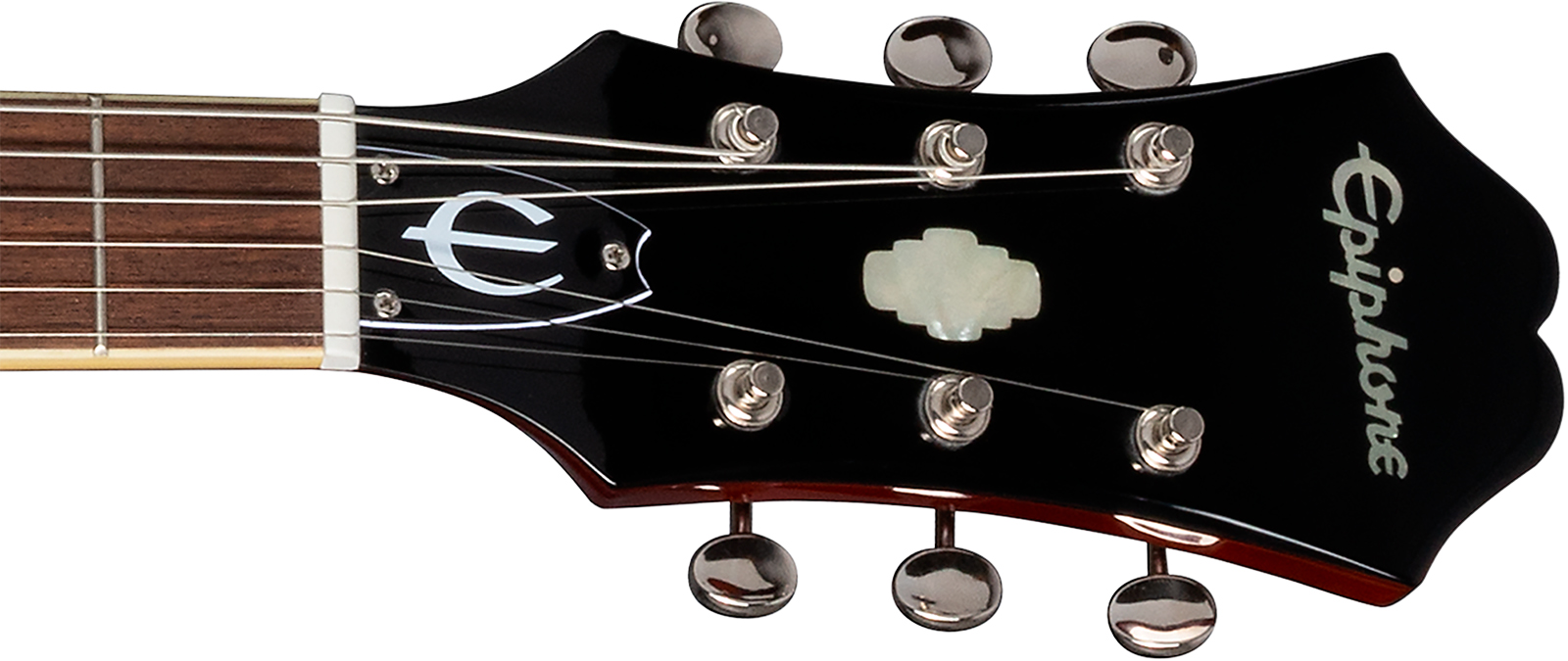 Epiphone Riviera Original Archtop 2mh Ht Rw - Royal Tan - Semi-Hollow E-Gitarre - Variation 4