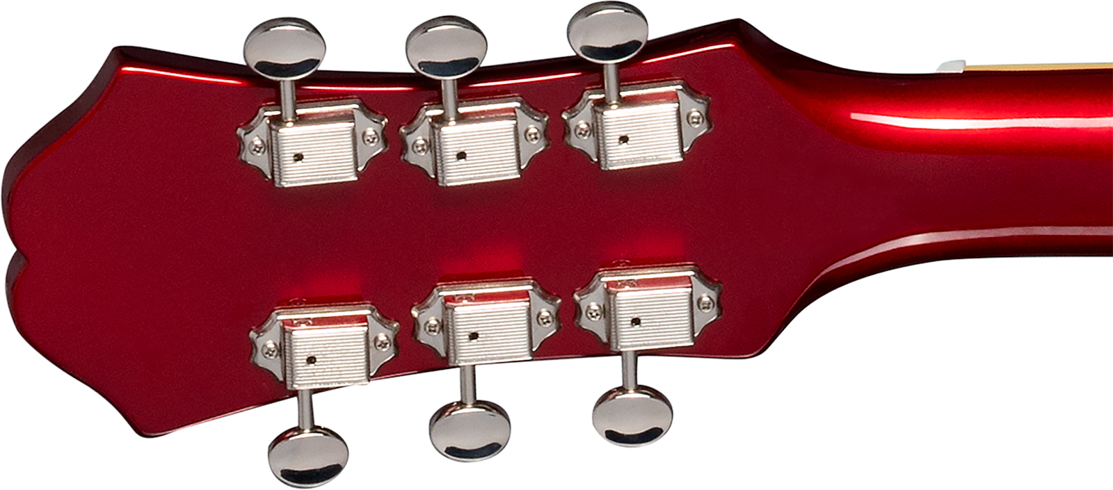 Epiphone Riviera Original Archtop 2mh Ht Rw - Sparkling Burgundy Top - Semi-Hollow E-Gitarre - Variation 5