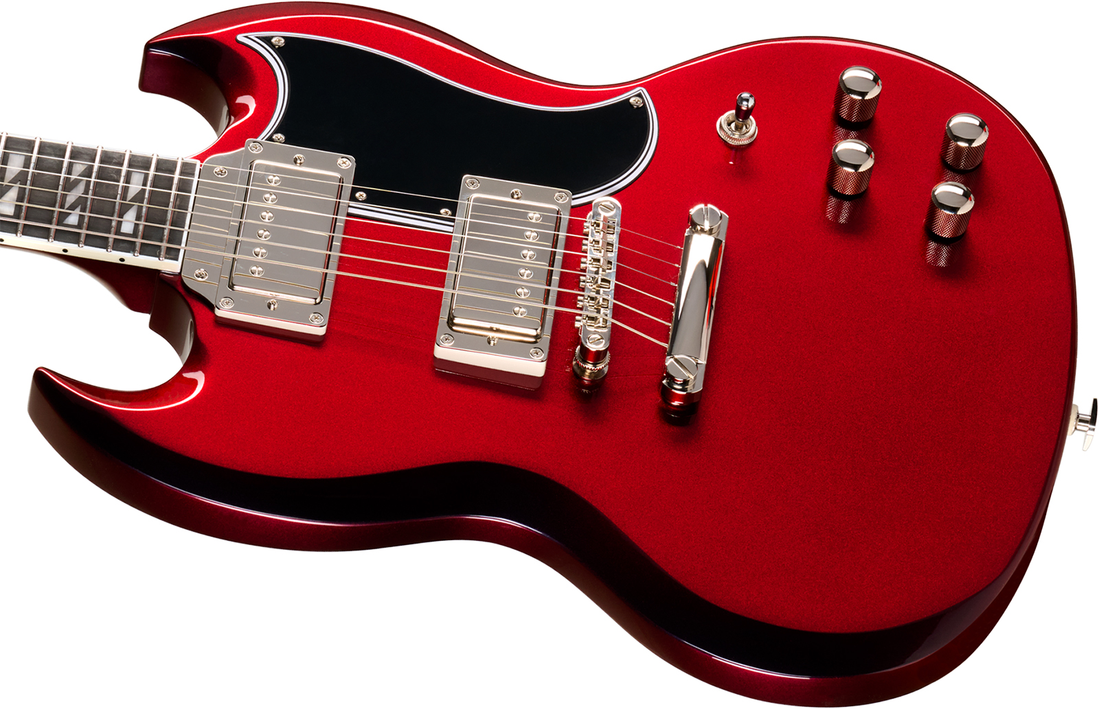 Epiphone Sg Custom Futura Ibg 2h Ht Rw - Midnight Ember Shift - Double Cut E-Gitarre - Variation 2