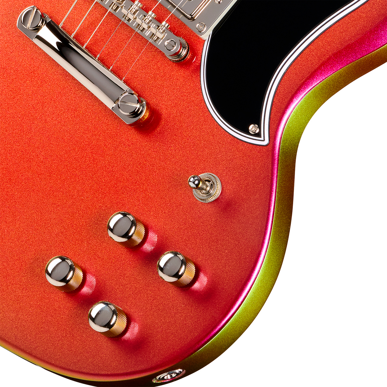 Epiphone Sg Custom Futura Ibg 2h Ht Rw - Nitro Shift - Double Cut E-Gitarre - Variation 3