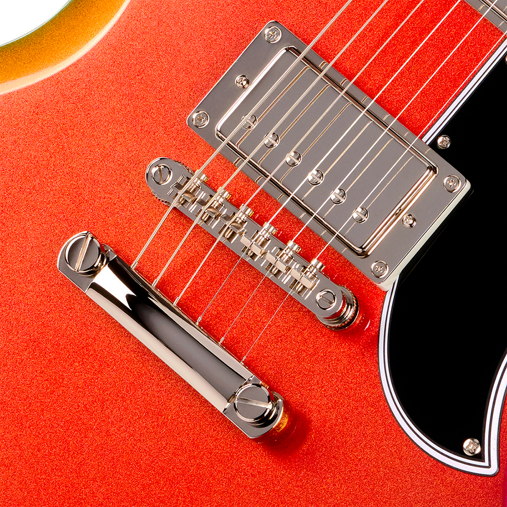 Epiphone Sg Custom Futura Ibg 2h Ht Rw - Nitro Shift - Double Cut E-Gitarre - Variation 4