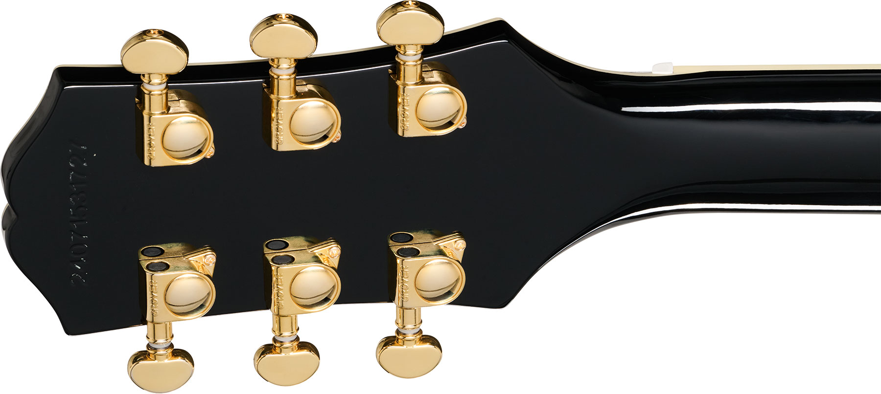 Epiphone Sg Custom Lh Insp. By Gibson Modern Gaucher 2h Ht Eb - Ebony - Double Cut E-Gitarre - Variation 4