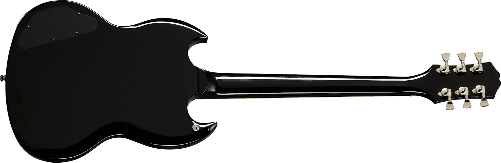 Epiphone Sg Modern Figured 2h Ht Eb - Black Transparent - Double Cut E-Gitarre - Variation 1