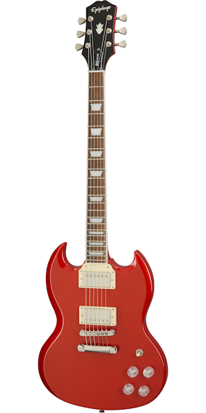 Epiphone Sg Muse Modern 2h Ht Lau - Scarlet Red Metallic - Retro-Rock-E-Gitarre - Variation 1