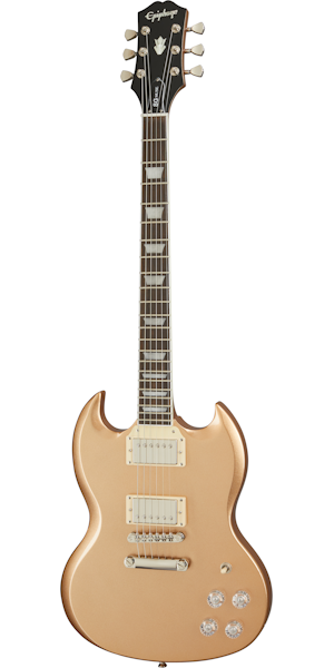 Epiphone Sg Muse Modern 2h Ht Lau - Smoked Almond Metallic - Retro-Rock-E-Gitarre - Variation 1