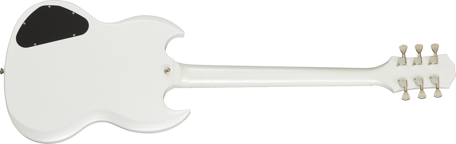 Epiphone Sg Muse Modern 2h Ht Lau - Pearl White Metallic - Retro-Rock-E-Gitarre - Variation 2