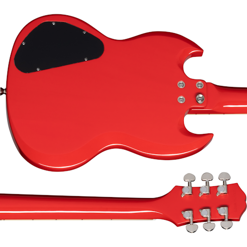 Epiphone Sg Power Players 2h Ht Lau - Lava Red - E-Gitarre für Kinder - Variation 1