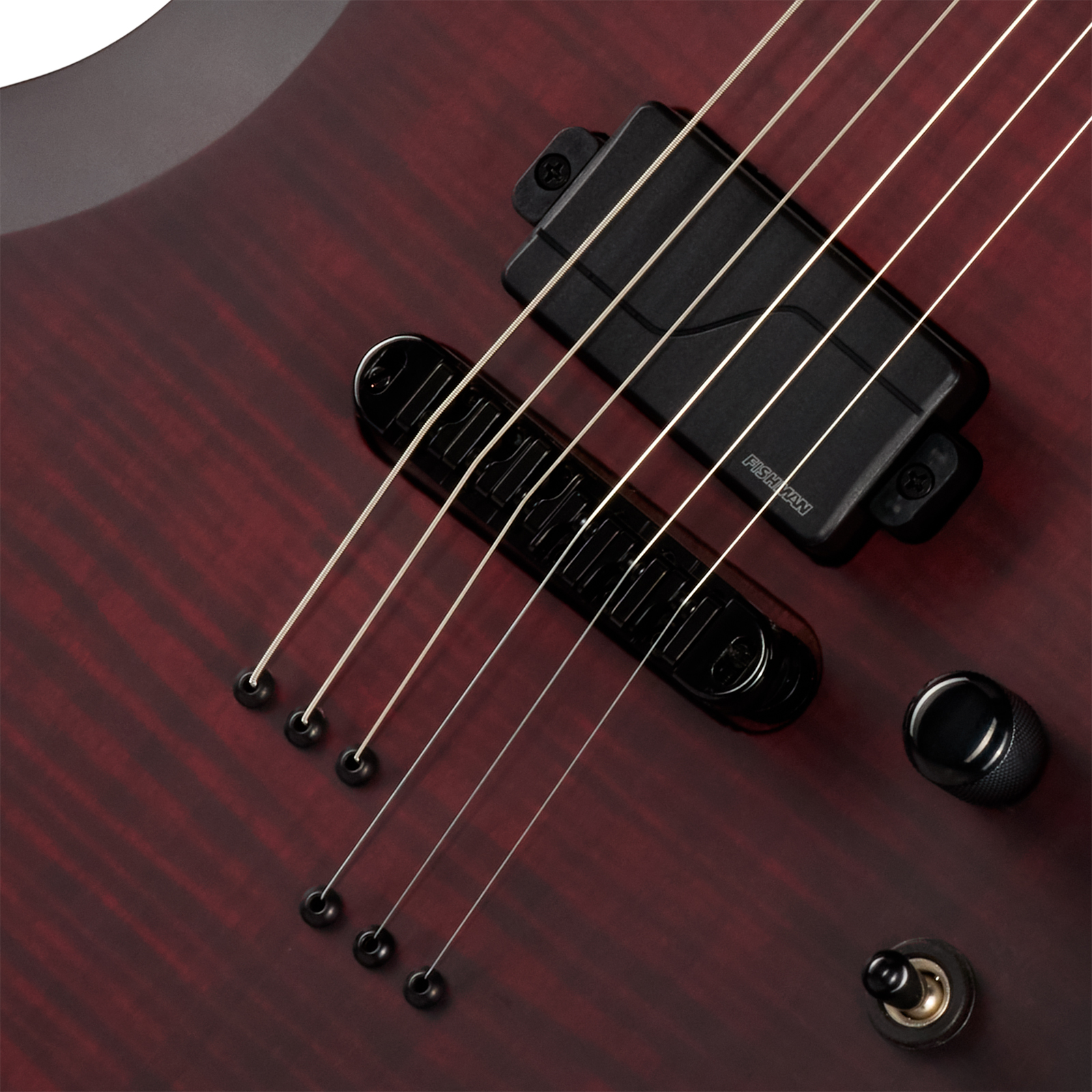 Epiphone Sg Prophecy Modern 2h Fishman Fluence Ht Eb - Crimson Fog Satin - Double Cut E-Gitarre - Variation 2