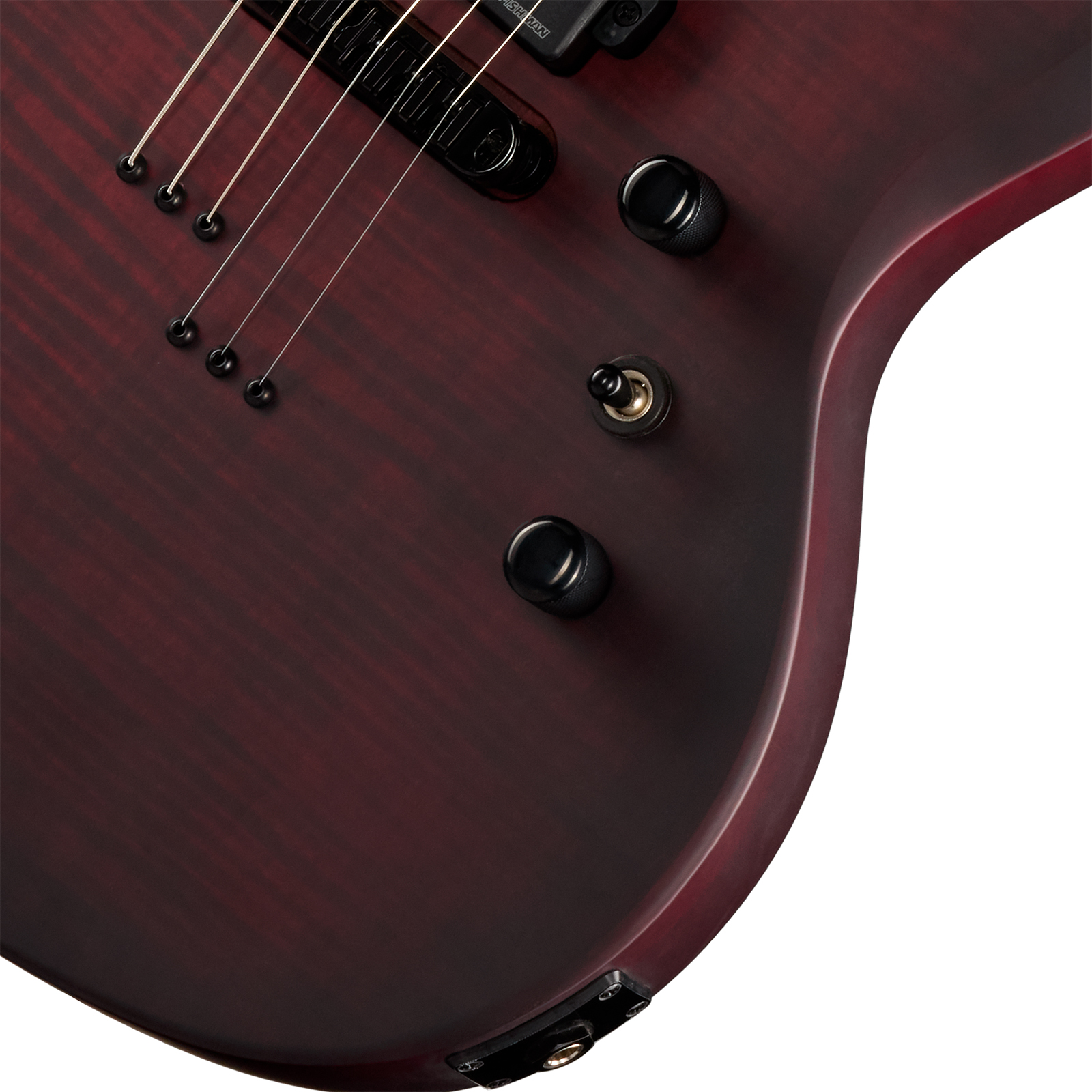 Epiphone Sg Prophecy Modern 2h Fishman Fluence Ht Eb - Crimson Fog Satin - Double Cut E-Gitarre - Variation 3
