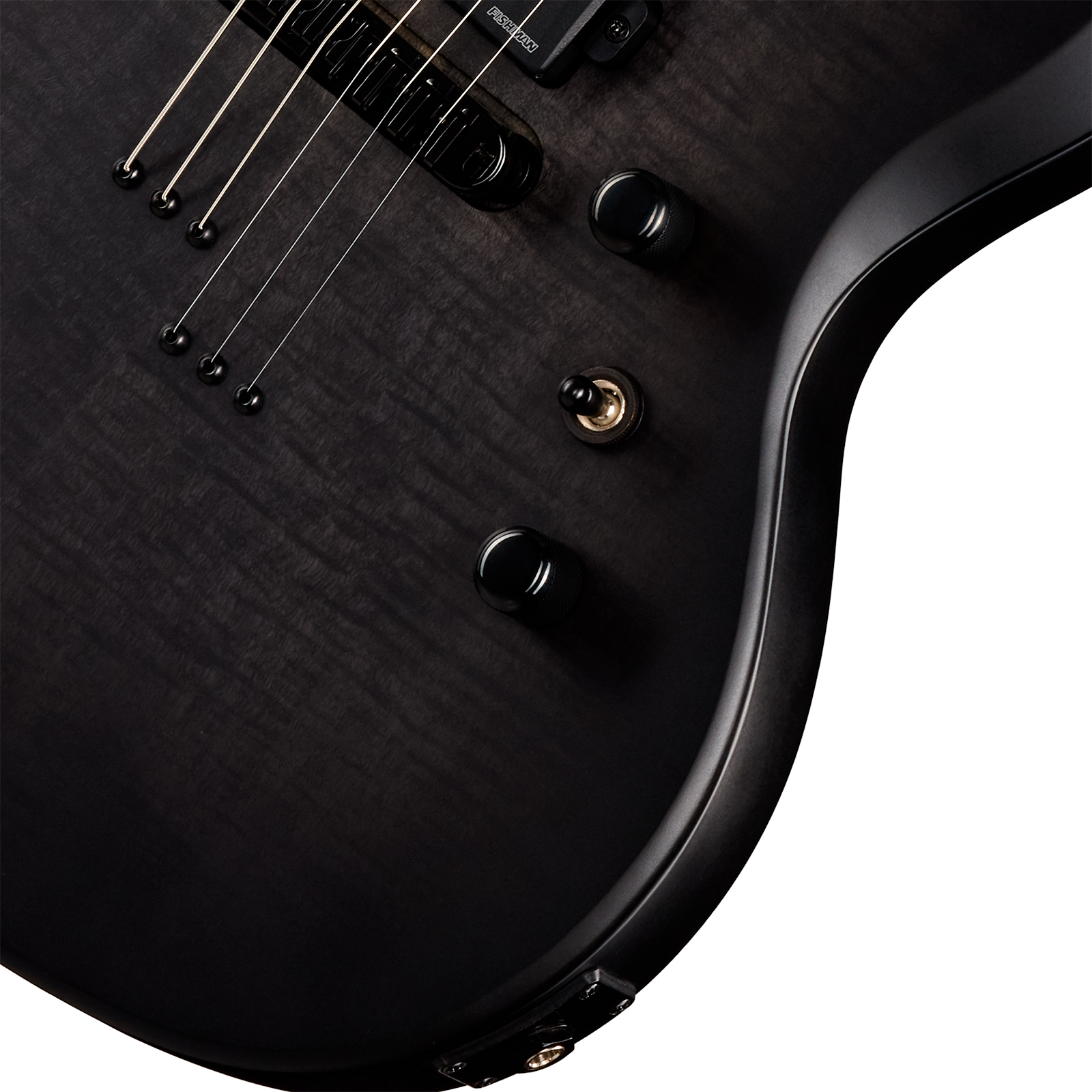 Epiphone Sg Prophecy Modern 2h Fishman Fluence Ht Eb - Obsidian Storm Satin - Double Cut E-Gitarre - Variation 3