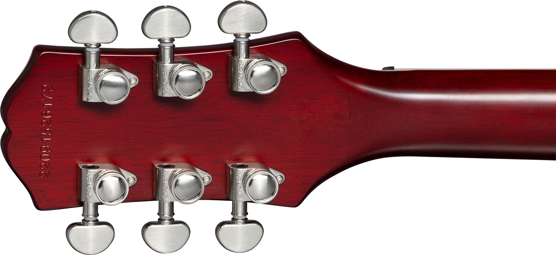 Epiphone Sg Prophecy Modern 2h Fishman Fluence Ht Eb - Aged Bengal Tiger Burst - Double Cut E-Gitarre - Variation 4