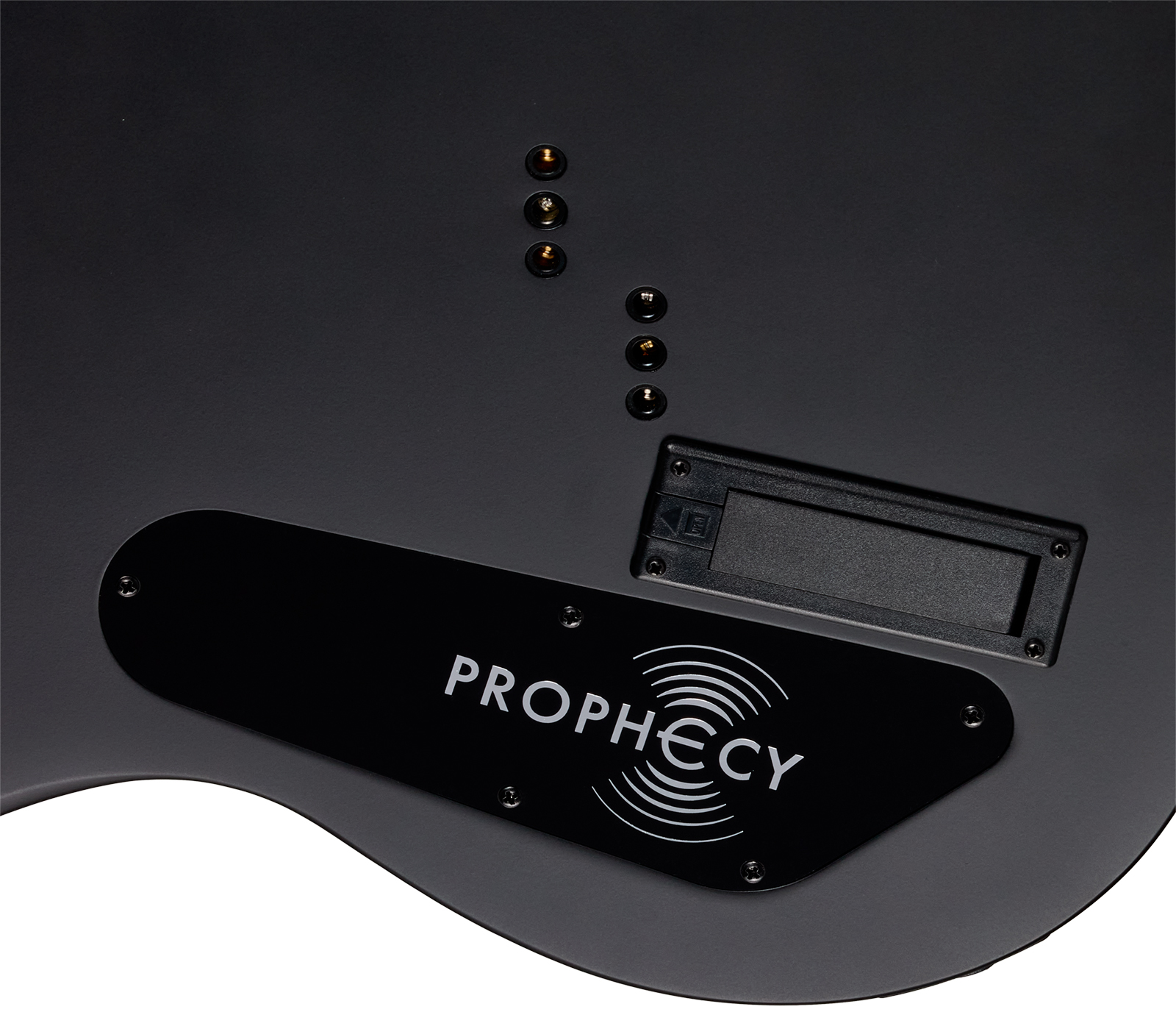 Epiphone Sg Prophecy Modern 2h Fishman Fluence Ht Eb - Obsidian Storm Satin - Double Cut E-Gitarre - Variation 4