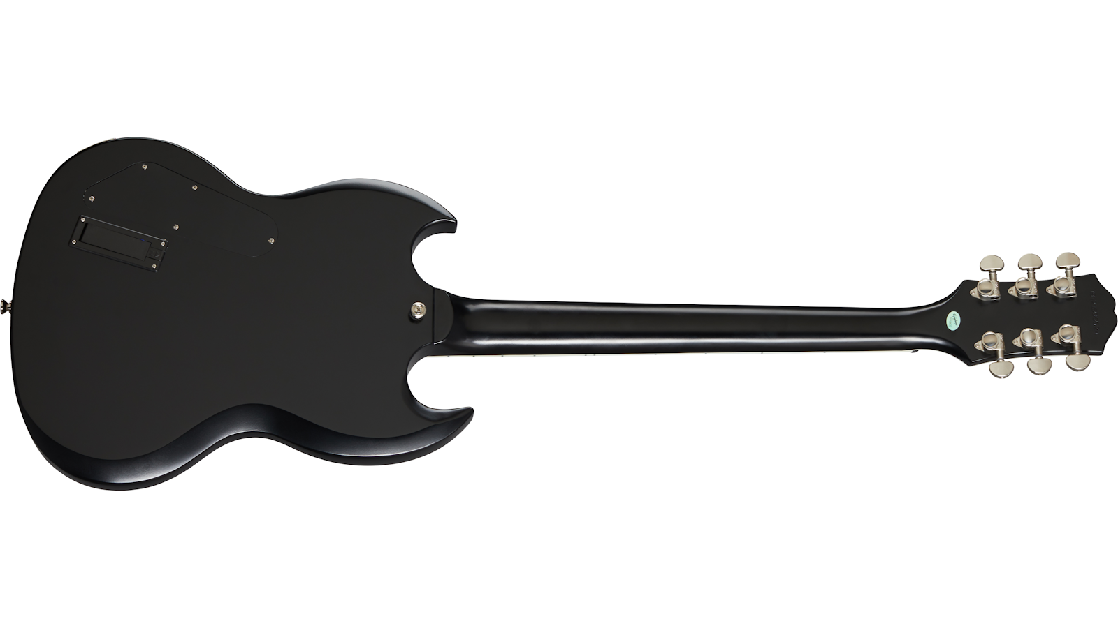 Epiphone Sg Prophecy Modern 2h Fishman Fluence Ht Eb - Black Aged - Double Cut E-Gitarre - Variation 1