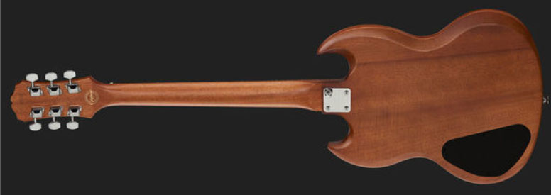 Epiphone Sg Special Ve Hh Ht Rw - Vintage Worn Walnut - Double Cut E-Gitarre - Variation 1