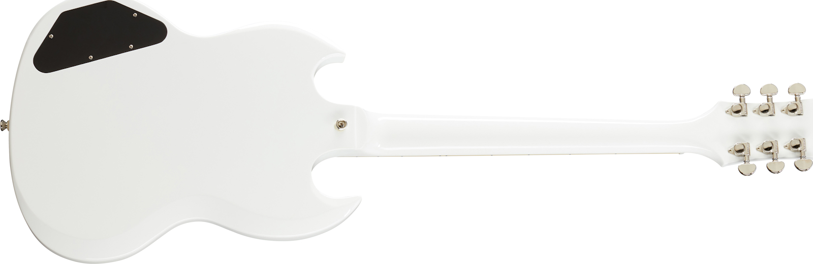 Epiphone Sg Standard Lh Gaucher 2h Ht Lau - Alpine White - E-Gitarre für Linkshänder - Variation 1