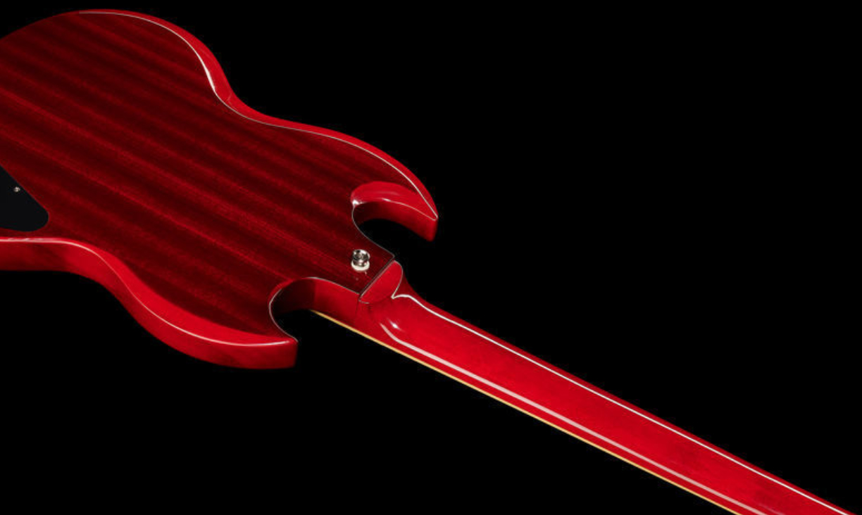 Epiphone Sg Standard Gaucher 2h Ht Lau - Cherry - E-Gitarre für Linkshänder - Variation 2