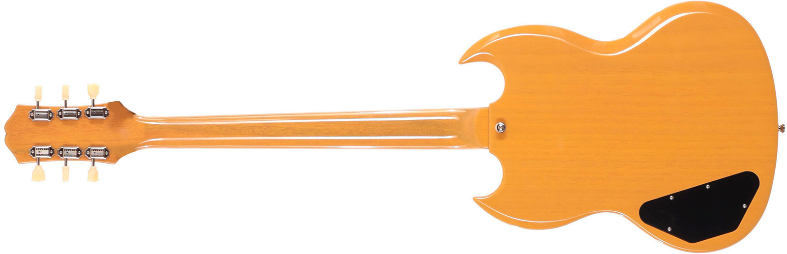 Epiphone Sg Standard Ibg Original Ltd 2h Ht Lau - Tv Yellow - Double Cut E-Gitarre - Variation 1