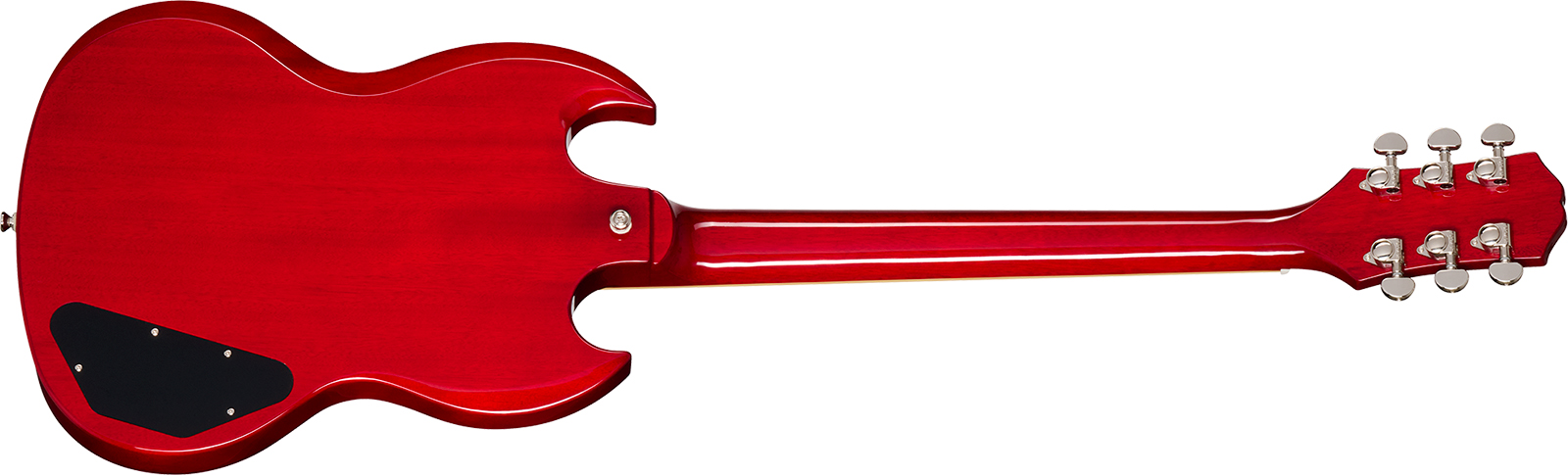 Epiphone Sg Standard Lh Ibg Gaucher 2h Ht Rw - Cherry - Double Cut E-Gitarre - Variation 1