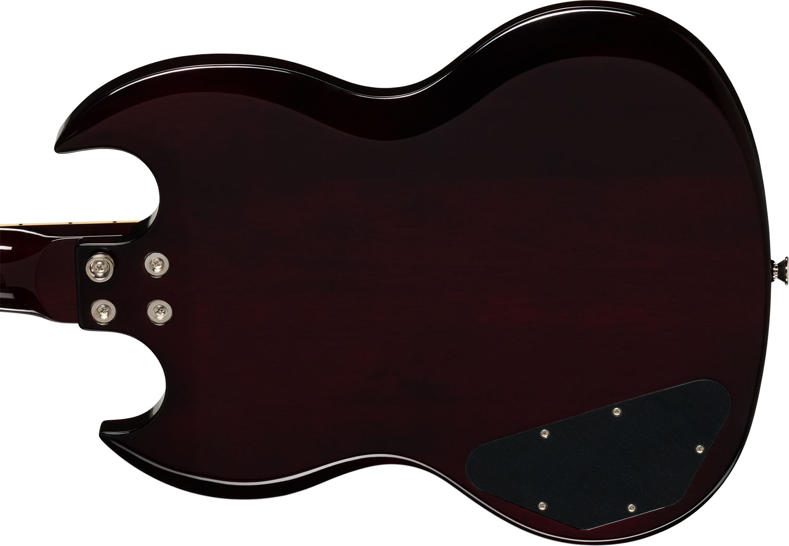 Epiphone Sg Tribute Plus Ibg 2h Ht Lau - Vintage Sunburst - Double Cut E-Gitarre - Variation 4