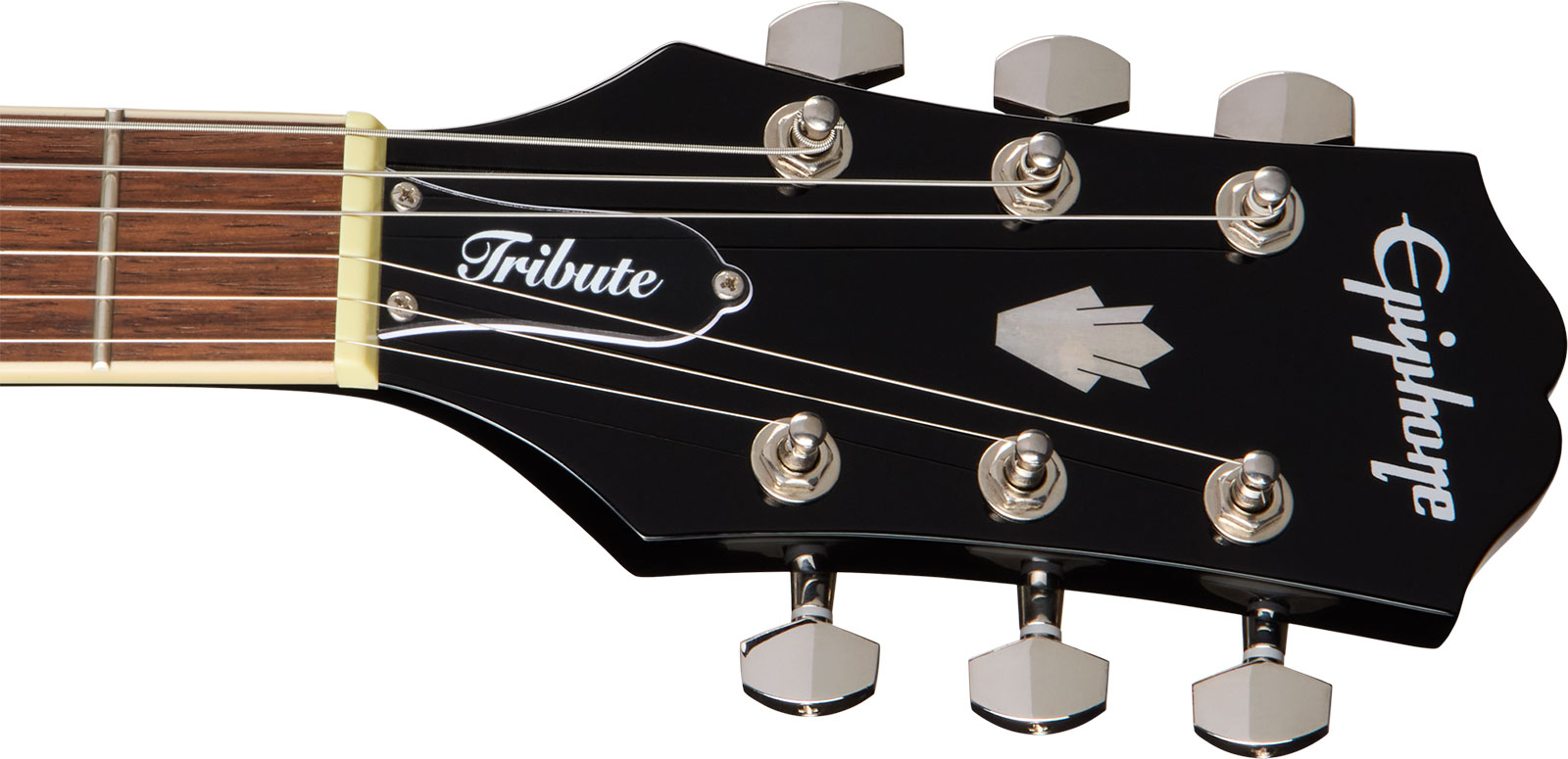 Epiphone Sg Tribute Plus Ibg 2h Ht Lau - Ebony Burst - Double Cut E-Gitarre - Variation 5