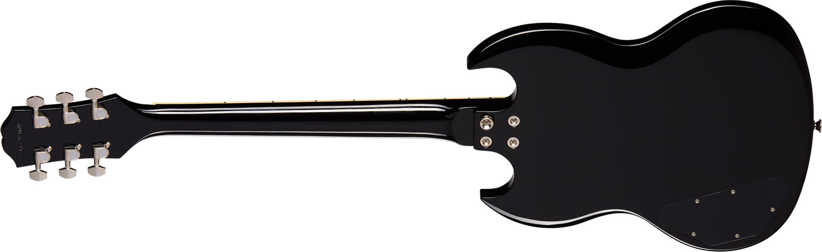 Epiphone Sg Tribute Plus Lh Gaucher Ibg 2h Ht Lau - Cherry Burst - Double Cut E-Gitarre - Variation 1