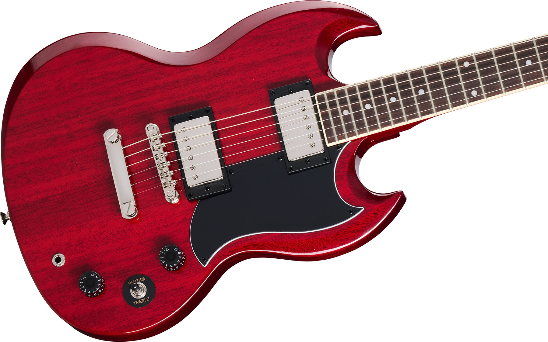 Epiphone Sg Tribute Sg Prophecy Inspired By / Modern 2h Ht Lau - Cherry - Double Cut E-Gitarre - Variation 3