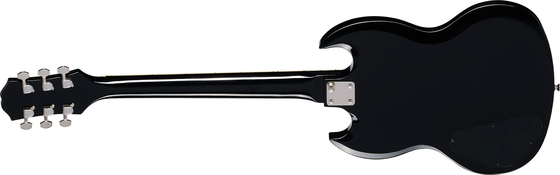 Epiphone Sg Tribute Sg Prophecy Inspired By / Modern 2h Ht Lau - Ebony - Double Cut E-Gitarre - Variation 6