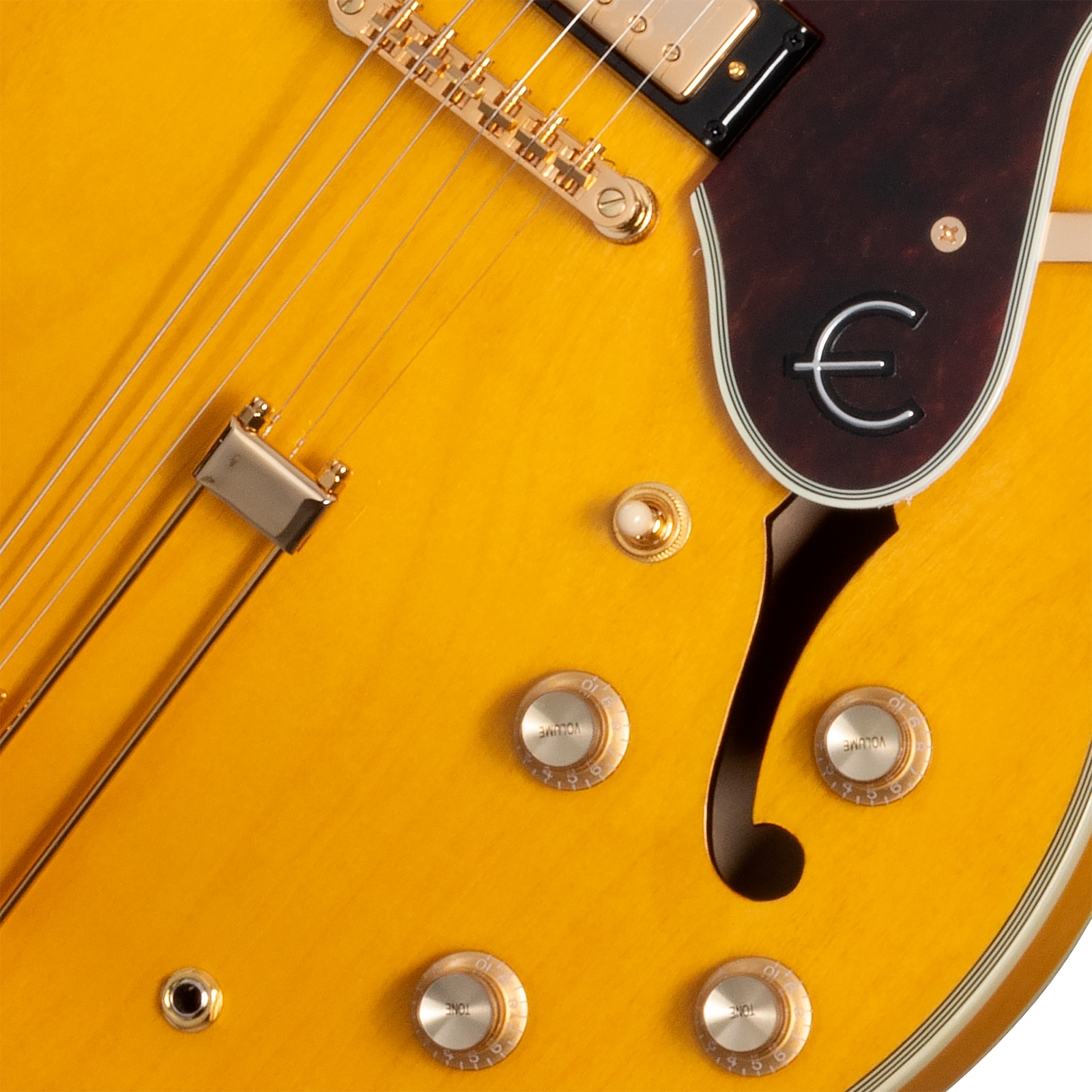 Epiphone Sheraton Lh Original Archtops Gaucher 2mh Ht Rw - Natural - Semi-Hollow E-Gitarre - Variation 3