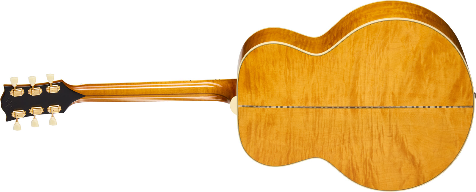 Epiphone Sj200 1957 Reissue Inspired By Gibson Jumbo Epicea Erable Rw - Antique Natural - Folk-Gitarre - Variation 1